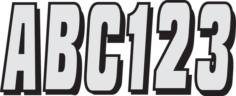 Hardline Series 320 Registration Kit (silver Black) - SIBLK320 For Sea-Doo Watercraft 1988-2019 | Kawasaki Watercraft 1977-2019