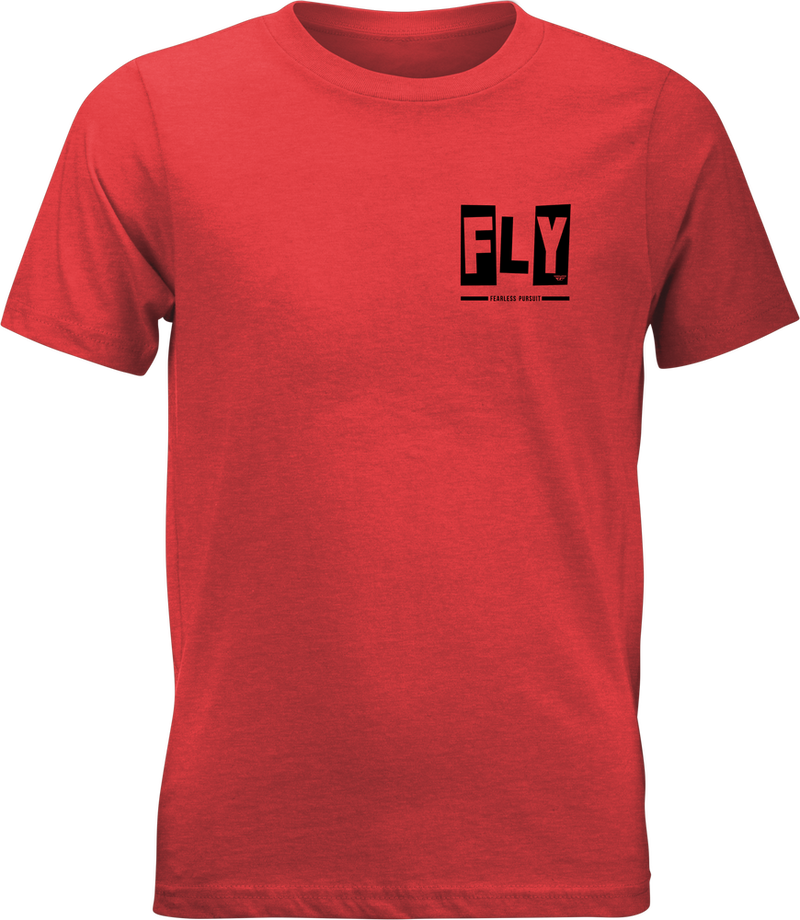 Fly Racing 354-0417YL 354-0417YL YOUTH FLY PUNK TEE RED YL