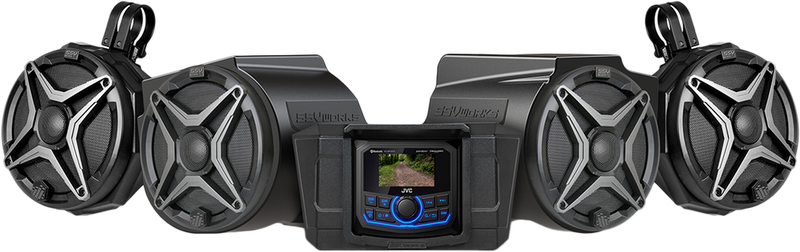 Ssv Works 4 Speaker Kit W JVC Controller - X32-PHZ2A Can-Am Maverick 2017-2025