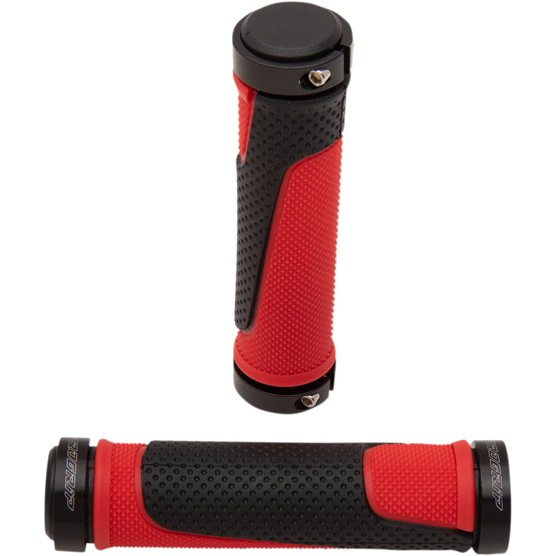 PRO GRIP 0630-2405 PA099722RO02 997 Lock-On Open End Locking Grips Grips - Locking - 997 - Red/Black