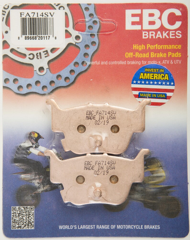 Ebc Brake Pads Severe Duty SV Series - FA714SV Honda Pioneer 2014-2018
