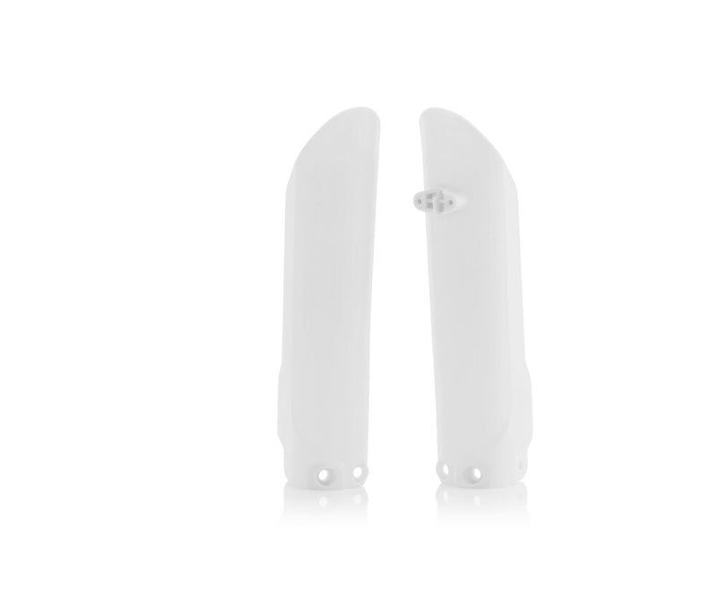 Acerbis Fork Covers White - 2686000002 For Husqvarna TC 85 2015-2017 | KTM 85 (17/14) 2018-2024