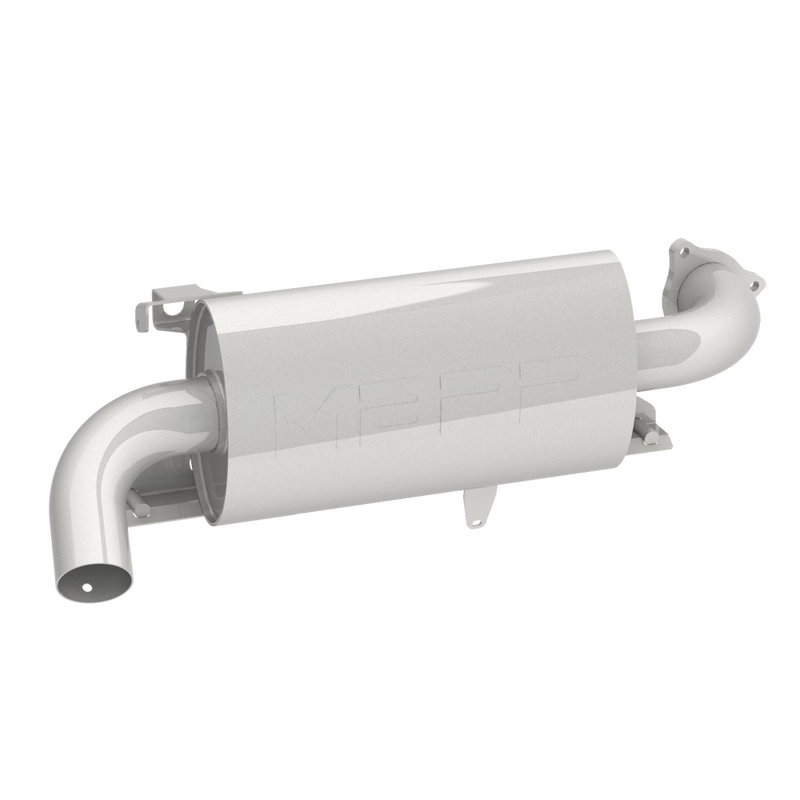 Mbrp Oval Slip-ON Sport Series POL - AT-9524SP Polaris RZR 2020