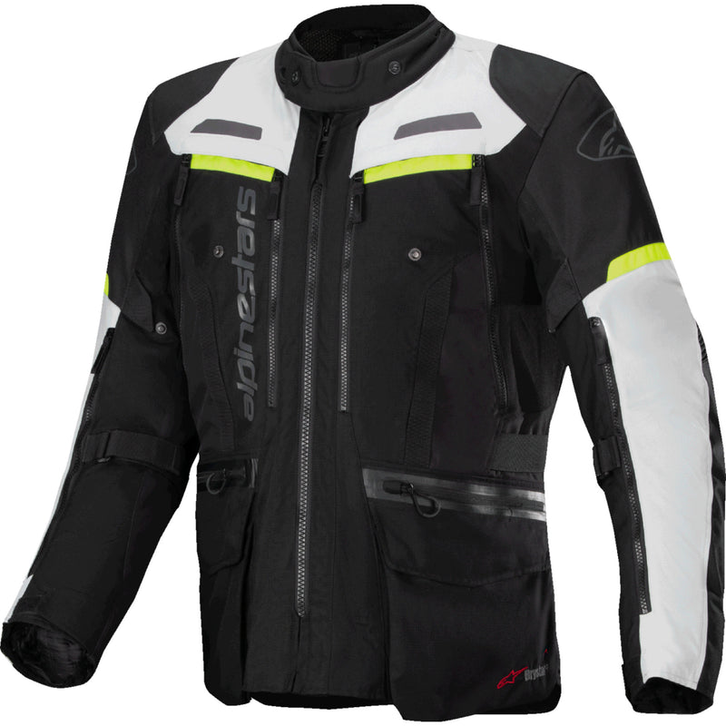 ALPINESTARS Bogota Pro Drystar® Jacket Dark - Black/Ice Gray/Yellow Fluo