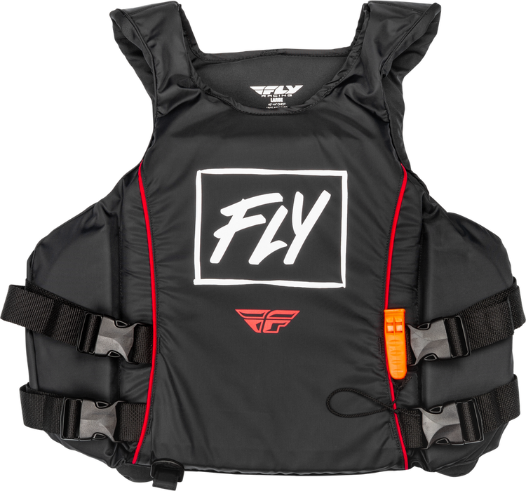Fly Racing 221-30300S 221-30300S PULLOVER FLOTATION VEST BLACK/WHITE/RED SM