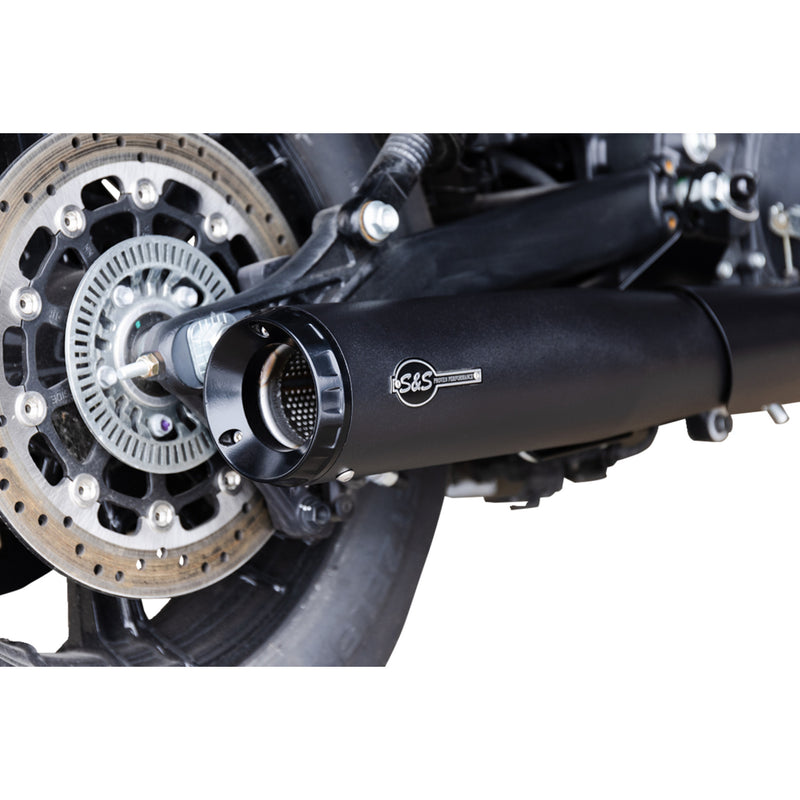S&S Cycle Grand National 2-Into-1 Exhaust System - 4111-266 For Indian Scout 2015-2023