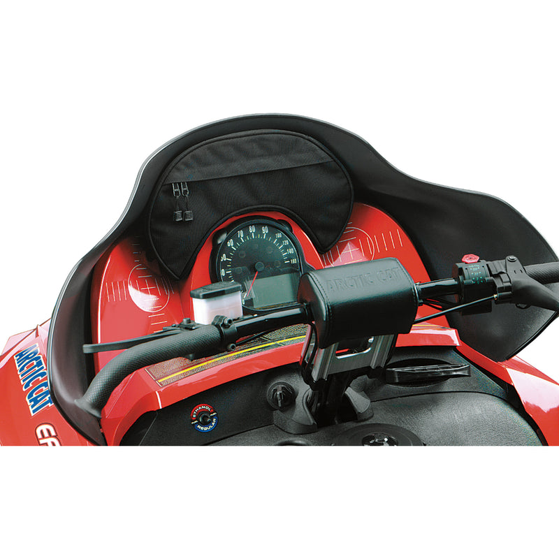 PARTS UNLIMITED 0710-0134 Snowmobile Windshield Bag black - arctic cat '03-'10