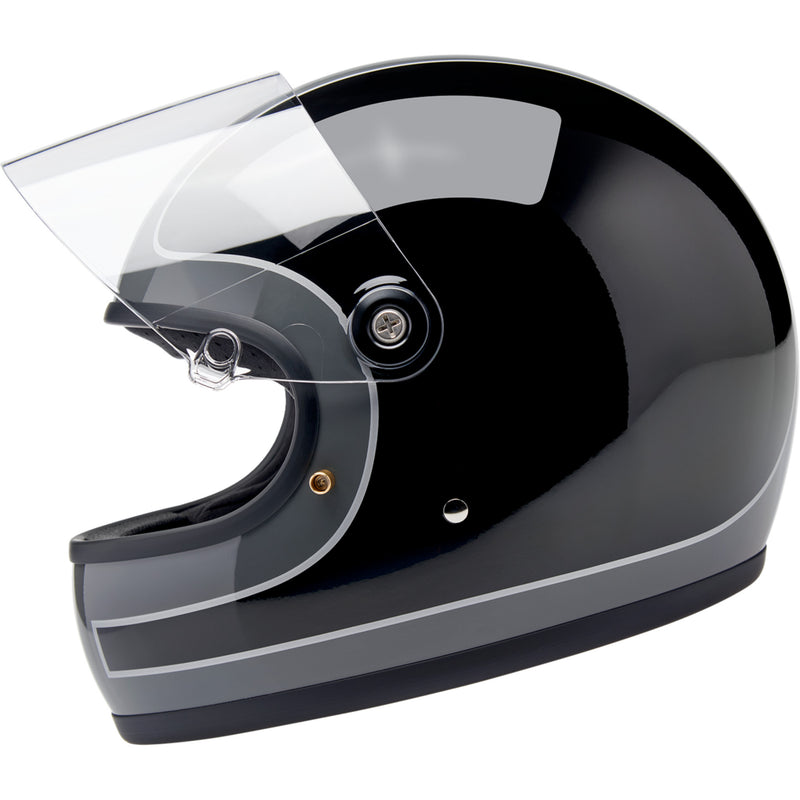 BILTWELL Gringo S Tracker Helmet - Gloss Storm Gray/Black