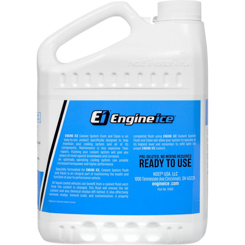 ENGINE ICE 3705-0040 12930 Coolant System Flush and Clean 1/2 gallon
