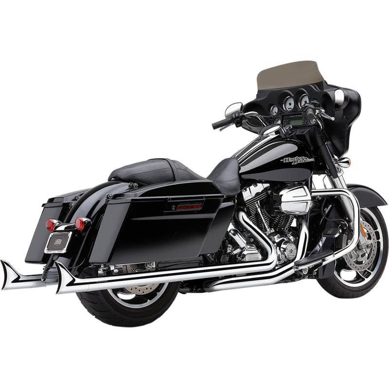 Cobra Speedster Cross-Under Exhaust System - 6975 For Harley Touring 2017-2022