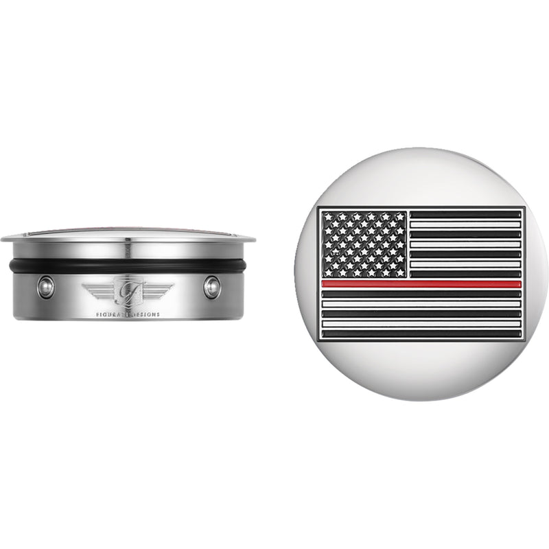 Figurati Designs Cover - FD73-AFRL-SS For Harley Motorcycles 1980-2026
