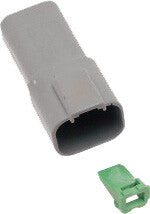 Namz Custom Cycle 850-08010 DR-4G 4-WIRE GREY DEUTSCH RCPTCL & WDGLCK HD# 72124-94GY