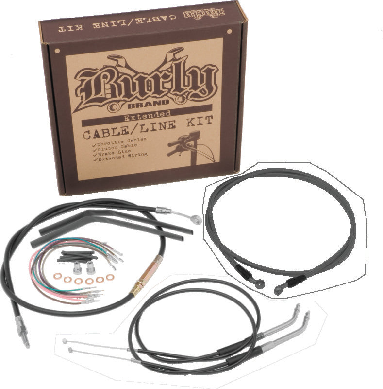 Burly Brand B30-1125 Control Kit 16in ABS - Black - User 3