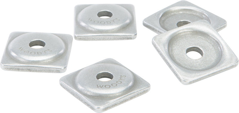 Woody's 18-1091-1000 ASW2-3775-M DIGGER SUPPORT PLATES SQUARE ALUM. 5/16" 1000/PK