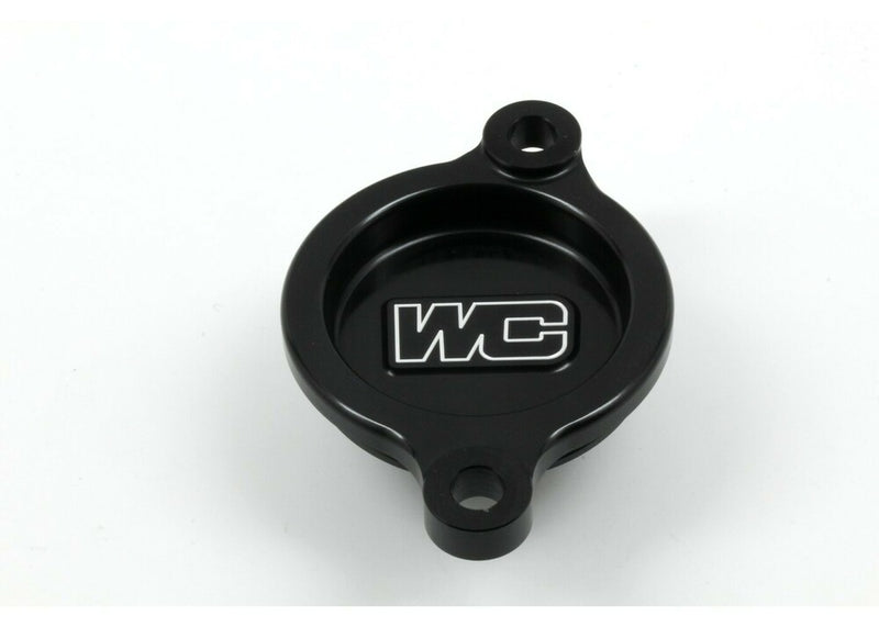 Works OIL Filter Cover Black - 27-016 Honda CRF450R / CRF450RX / CRF450RWE 2017-2024