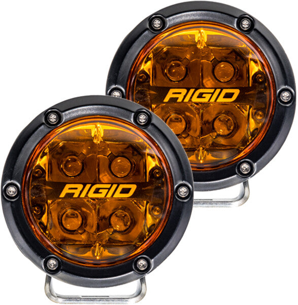 Rigid Industries 360-Series 4" Spot Amber PRO Light - 36123