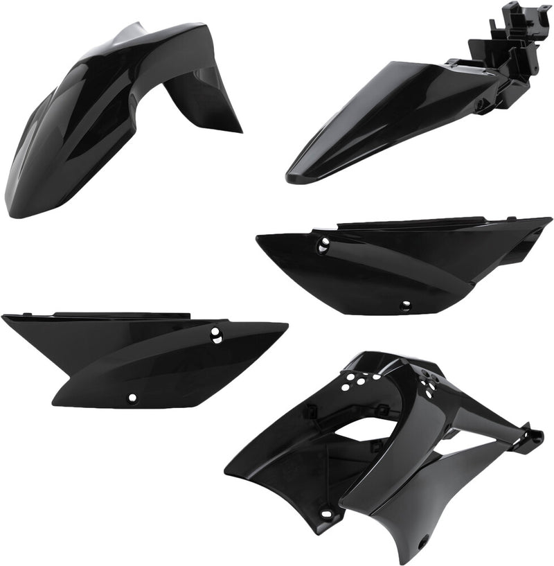 Acerbis Plastic Kit Black - 2780500001 Kawasaki 110 2010-2020