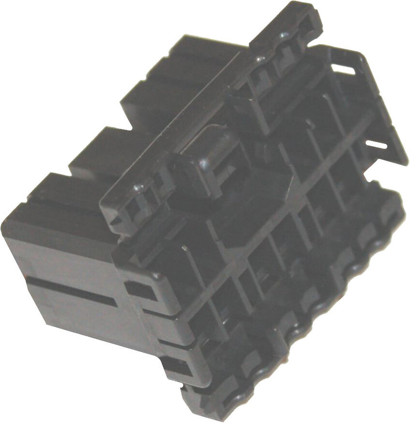 Namz Custom Cycle 850-08115 NA-173851-2 AMP 12-WIRE PLUG HOUSING MULTILOCK HD# 73164-96BK