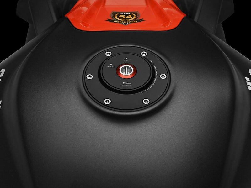 Rizoma GAS CAP Locking Black APR - TF085B Aprilia 660 / Tuono 660 / Tuono 660 Factory 2021-2022
