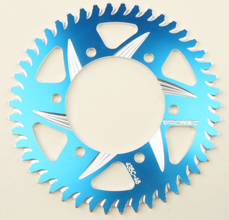 Vortex Rear CAT5 Sprocket Aluminum 46T-525 BLU - 435CZB-46 Suzuki 750 2018-2022