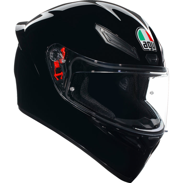 AGV 0101-15642 2118394003027XL K1 S Solid Helmet K1 S Helmet - Black - XL
