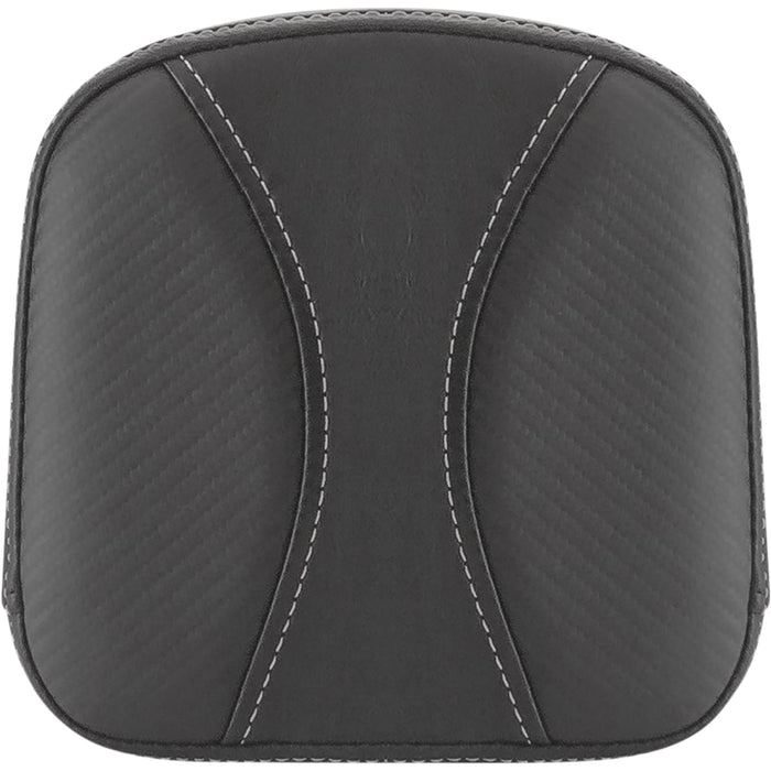 SADDLEMEN 0822-0469 040742 Sissy Bar Pad - Contoured - Black - FL '99-'23