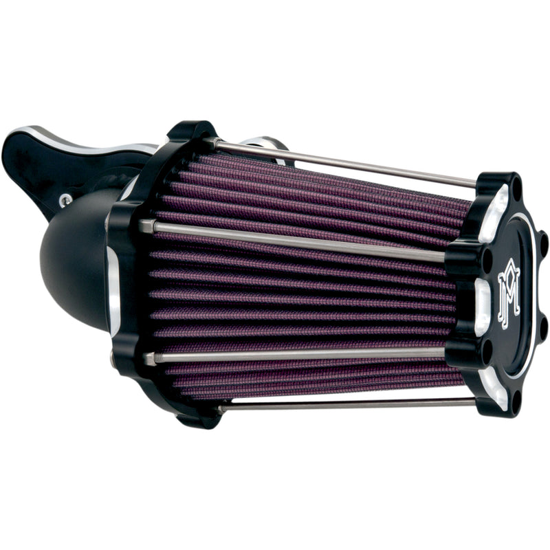Performance Machine (pm) Fast Air Air Cleaner - 0206-2049-BM For Harley Motorcycles 1993-2017