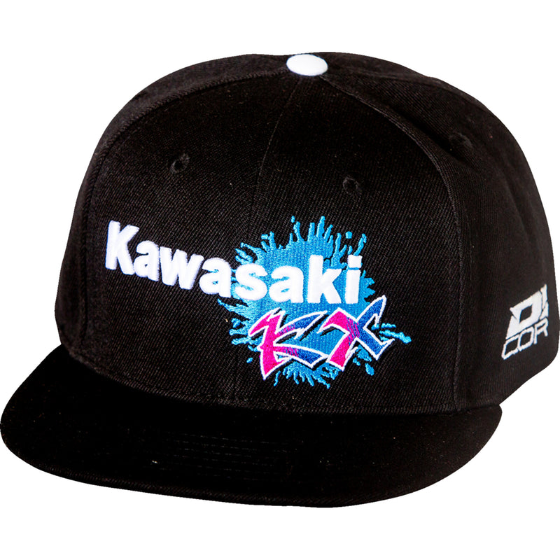 D'COR VISUALS 2501-4192 70-147-1 Factory Hat kawasaki  - black