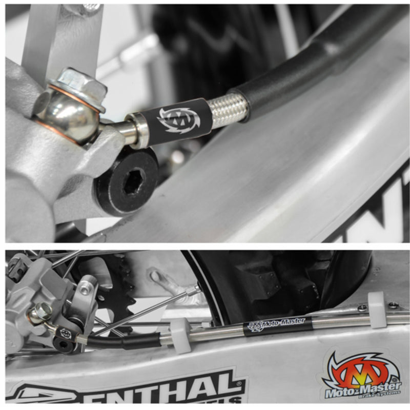 Moto-Master Brake Line - 212012-PU For Kawasaki Dirt Bikes 2012-2024 | Suzuki RMZ 250 / RMZ 450 2007-2017