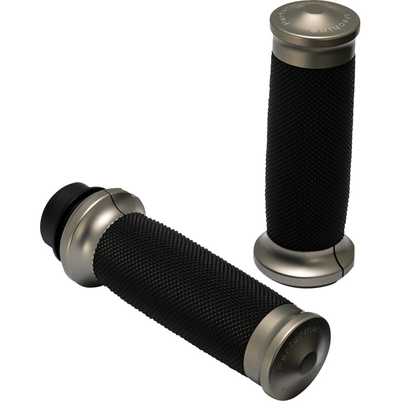 Performance Machine Contour Grips - 0063-2104M-GU For Harley Motorcycles 2008-2024