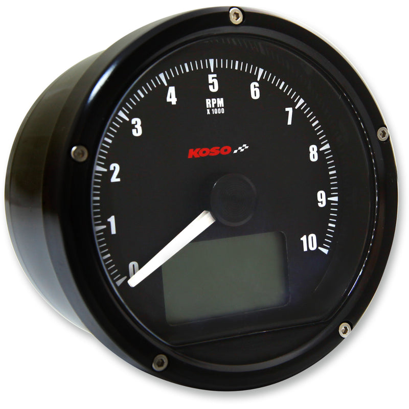 KOSO NORTH AMERICA 2211-0131 BA035K00 TNT-01R Universal Electronic Speedometer/Tachometer black face/casing