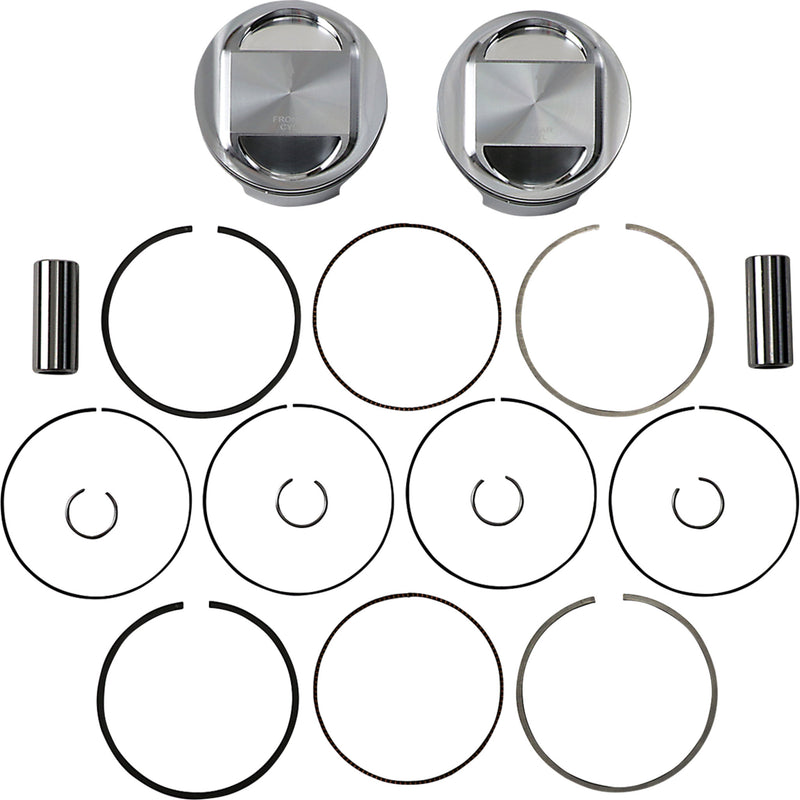 JE Pistons Piston Kit - 324716 For Harley Motorcycles 1999-2006