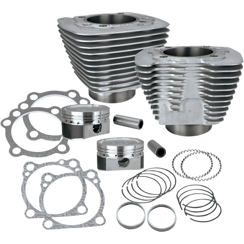 S&S Cycle 1200cc Conversion Kit For XL883 Silver - 910-0688 For Harley Sportster 1986-2022