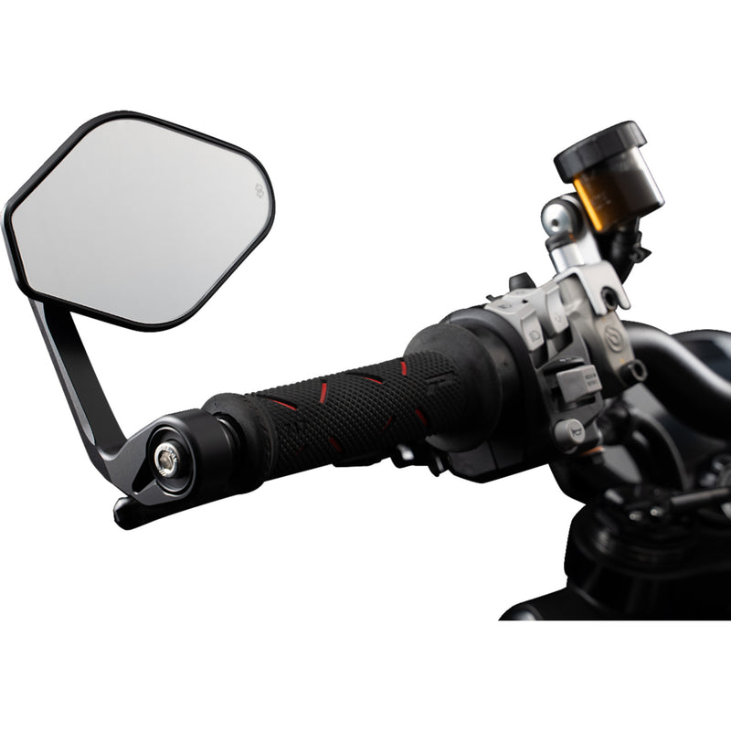 Gilles Tooling Mirror - M03-01-BD For Ducati Motorcycles 1994-2025 | Honda Motorcycles 1988-2025 | Kawasaki Motorcycles 1992-2025