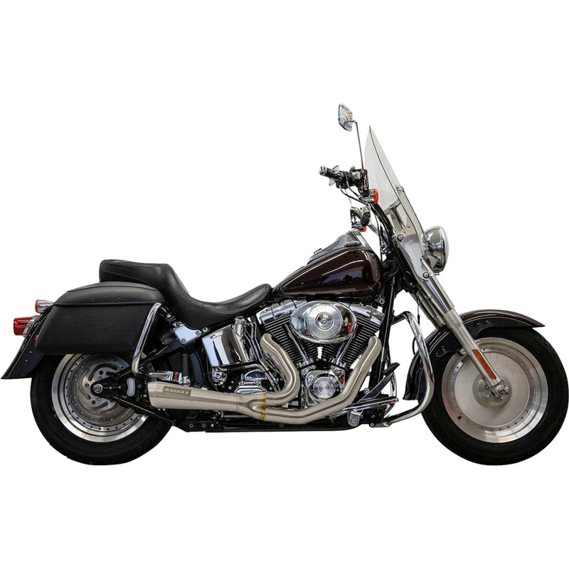 Bassani Xhaust Ripper 2-Into-1 Exhaust System - 1S6B For Harley Softail / Screamin' / 15th Anniversary 1986-2017