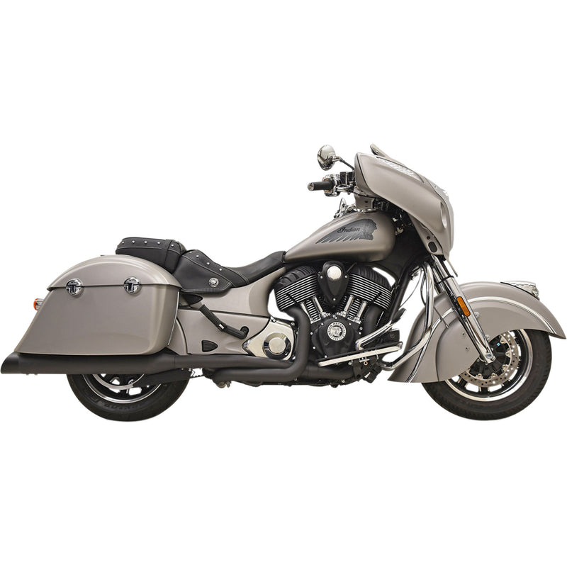 Bassani Xhaust Cross-Under Exhaust System - 8C16BSB For Indian 2014-2019
