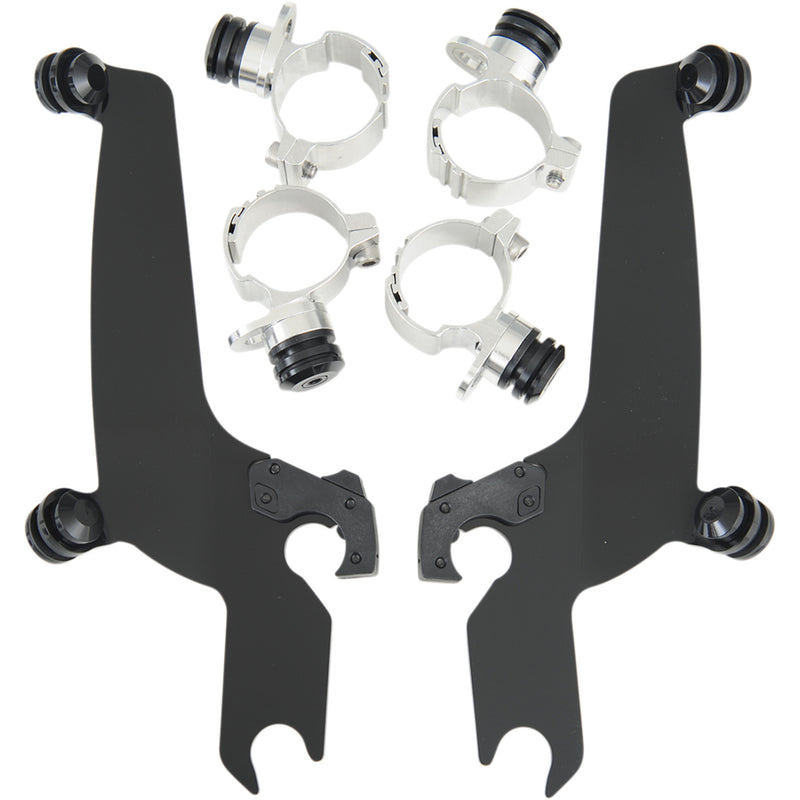 Memphis Shades Mounting Kit - MEB8934 For Yamaha 1100 Star Custom / 650 Star Custom / Star 1100 Custom 1998-2015 | Kawasaki 900 2007-2024