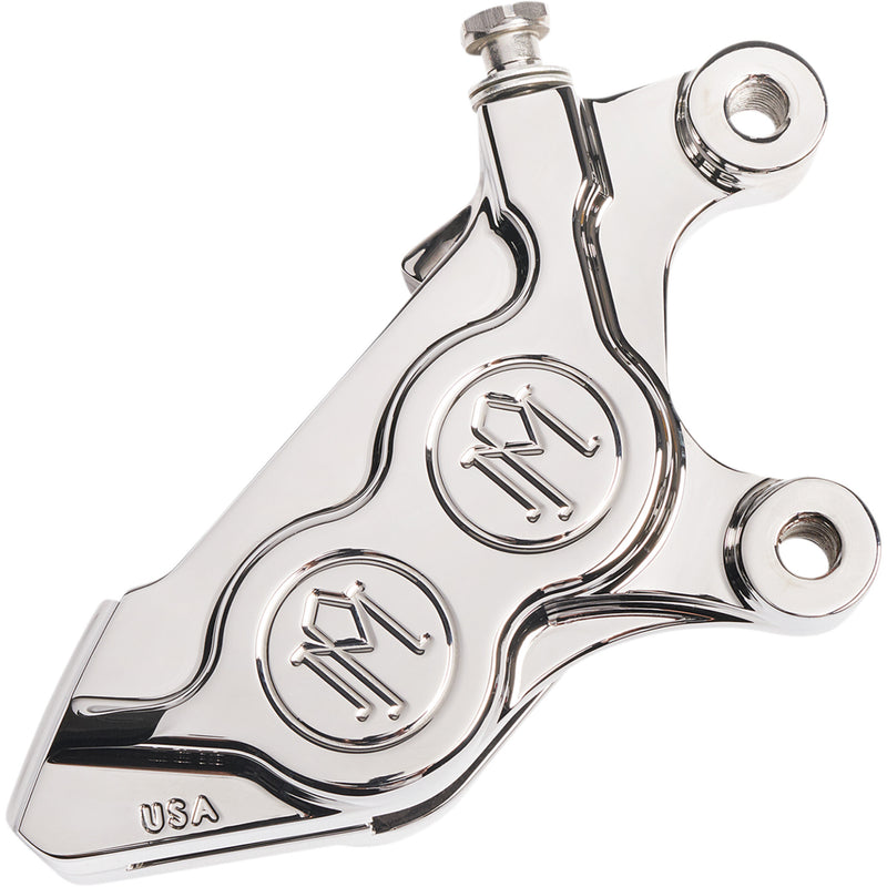 Performance Machine (pm) Caliper - 0052-2424-CH For Harley Motorcycles 2008-2021
