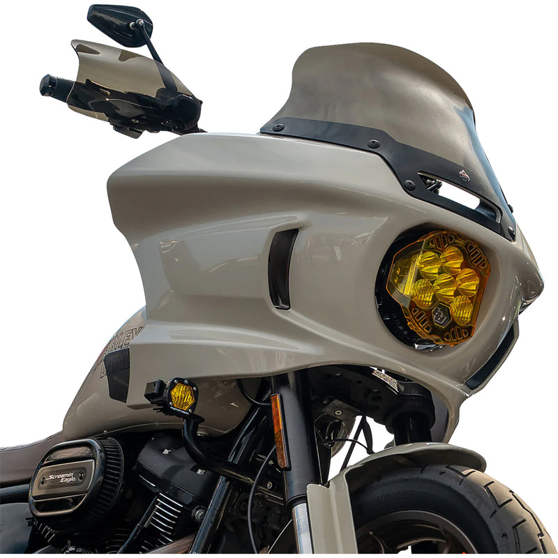 KLOCK WERKS 0635-2841 KWS-01-0135-CC Flare® Handguards harley-davidson cable clutch - bronze