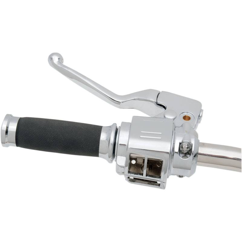 Drag Specialties Handlebar Control Kit Without Switches 3/4" Master Cylinder For Harley Motorcycles 1982-1985