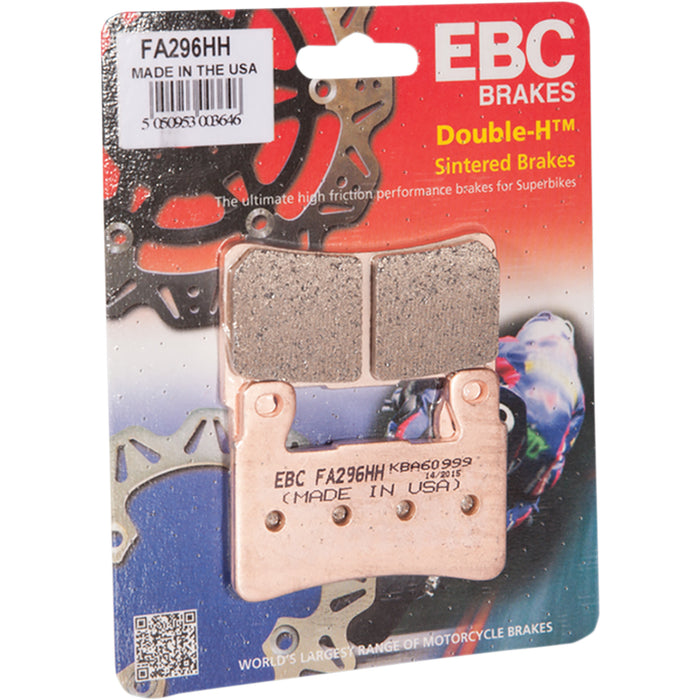 EBC FA296HH FA296HH Sintered Metal Harley/Buell Brake Pad HH Brake Pads