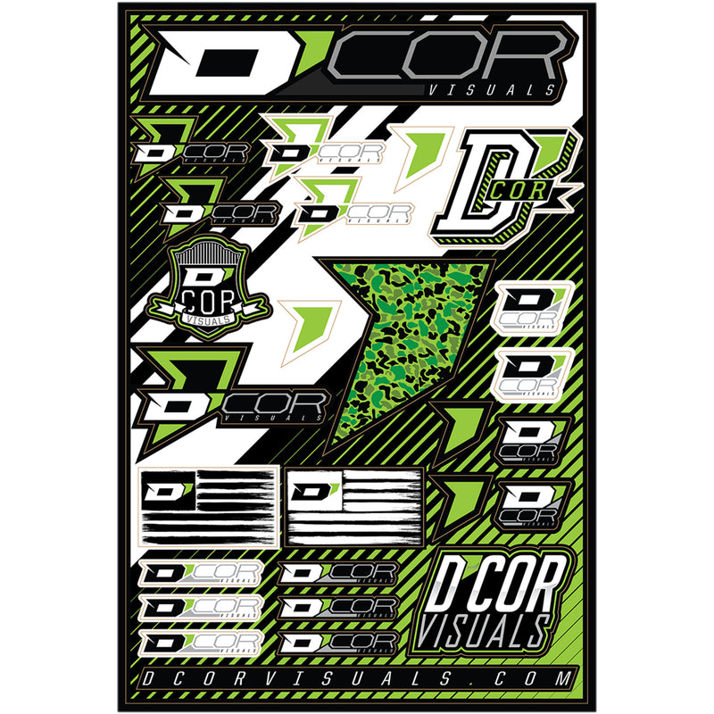 D'COR VISUALS 4320-2251 40-90-106 Decal Sheet d'cor