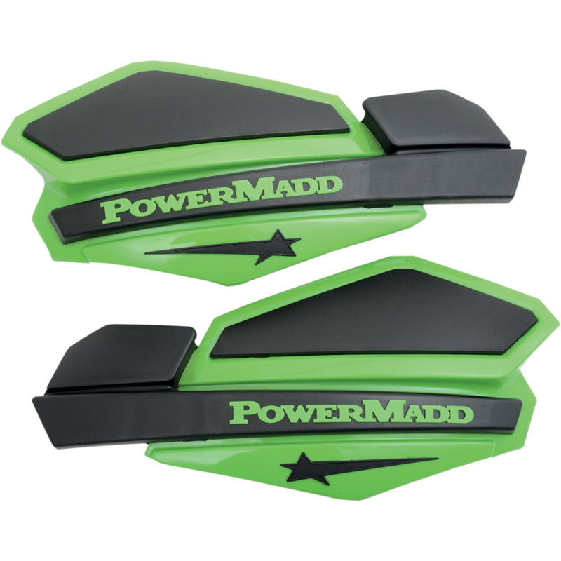 POWERMADD PM14203 34203 Star Series Handguards Handguards - Green/Black