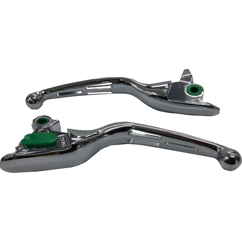 Drag Specialties Slotted Lever Set For Harley Touring 2021-2025