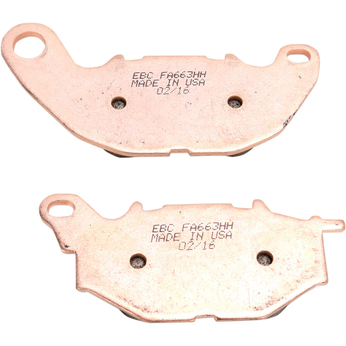 EBC 1721-2394 FA663HH Sintered "HH" Brake Pads HH Brake Pads