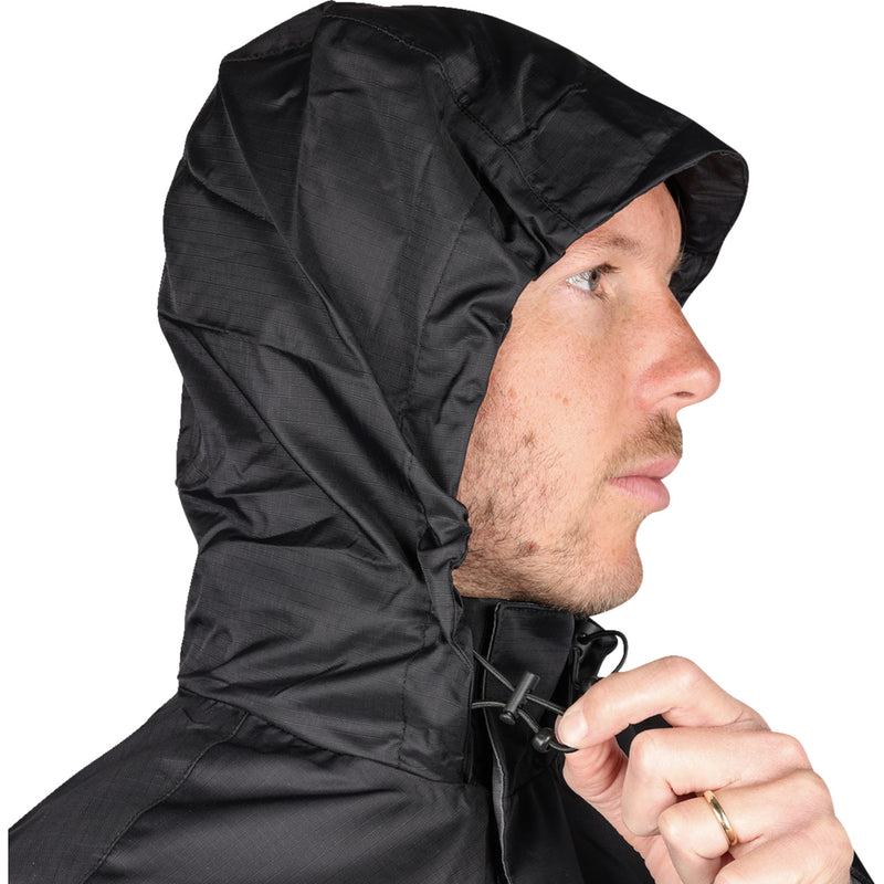 THRASHIN SUPPLY CO. Mission Waterproof Rain Jacket WP - Black