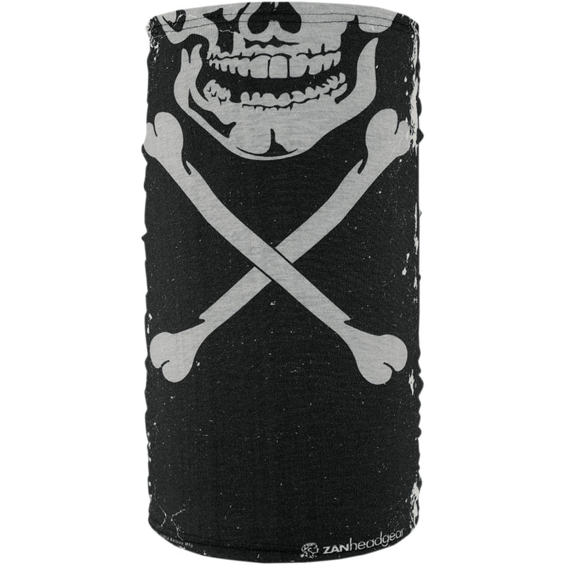 ZAN HEADGEAR 2502-0076 TF227 Motley Tube® Fleece Lined skull xbones