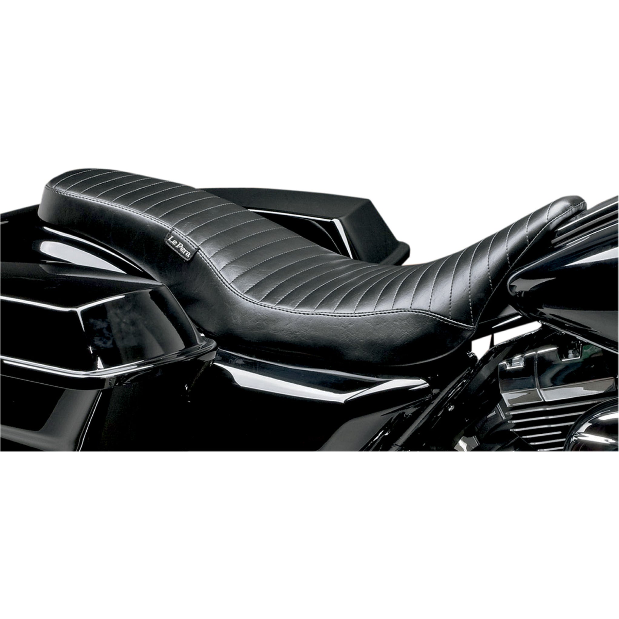 LE PERA 08010610 LK079PT Cobra FullLength Seat Pleated Black