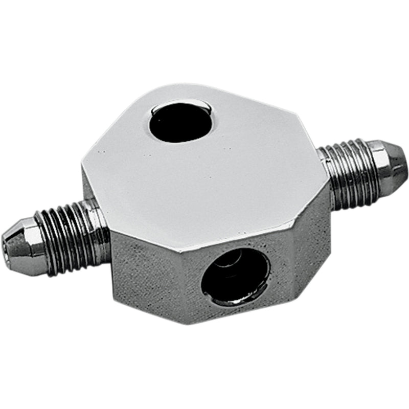 DRAG SPECIALTIES DS-094098 Brake Line Tee Brake Tee - 3/8-24 Inverted Flare