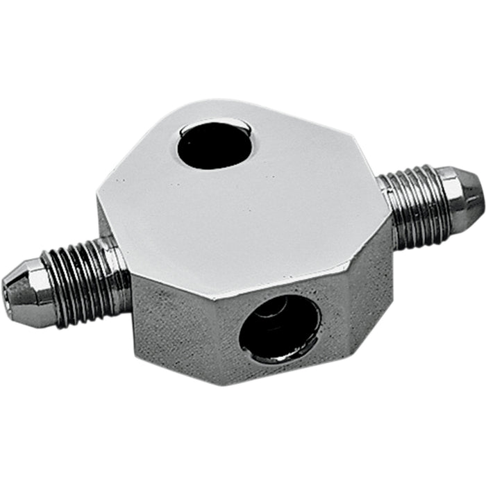 DRAG SPECIALTIES DS-094098 Brake Line Tee Brake Tee - 3/8-24 Inverted Flare